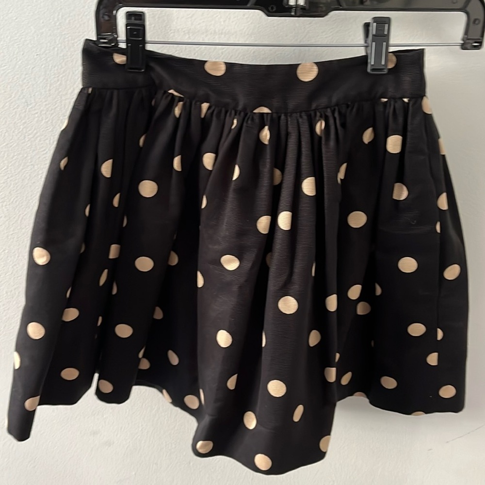 KATE SPADE Polka Dot Bubble Skirt